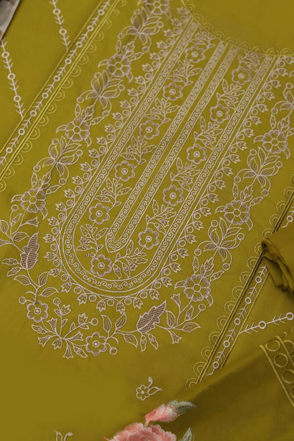 Maria B Embroidered 3 Piece Lawn Cotton Suit – Summer Collection