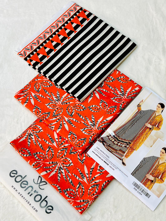 Abeera Printed 3 Piece Digital Lawn Suit – Summer Collection