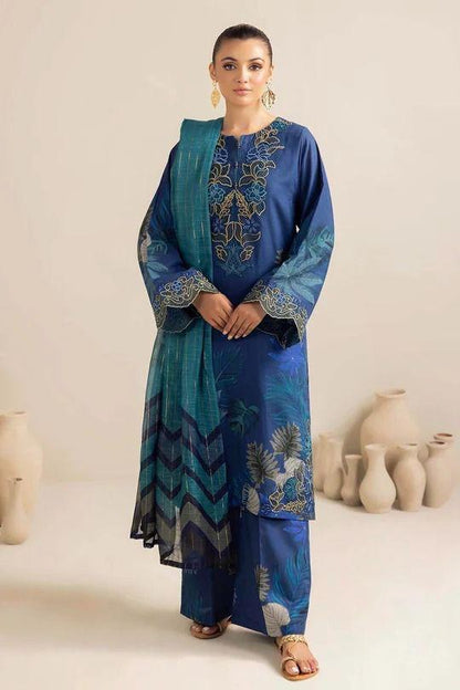 Embroidered 3 Piece Lawn Suit | Summer Collection 2026 | Premium Lawn Dress For Women