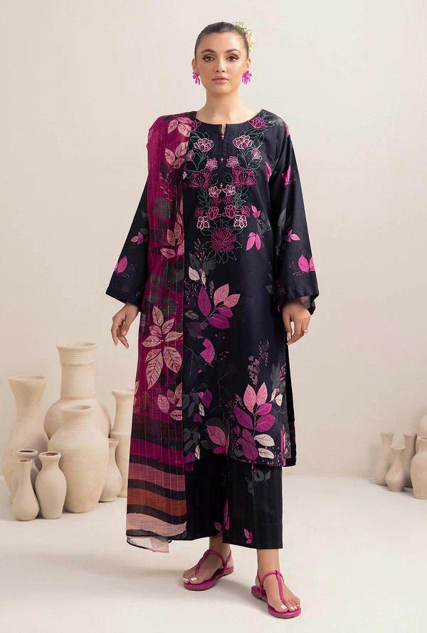 Embroidered 3 Piece Lawn Suit | Summer Collection 2026 | Premium Lawn Dress For Women