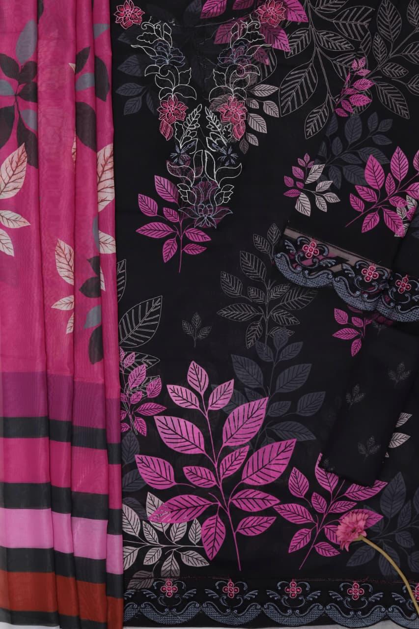 Embroidered 3 Piece Lawn Suit | Summer Collection 2026 | Premium Lawn Dress For Women