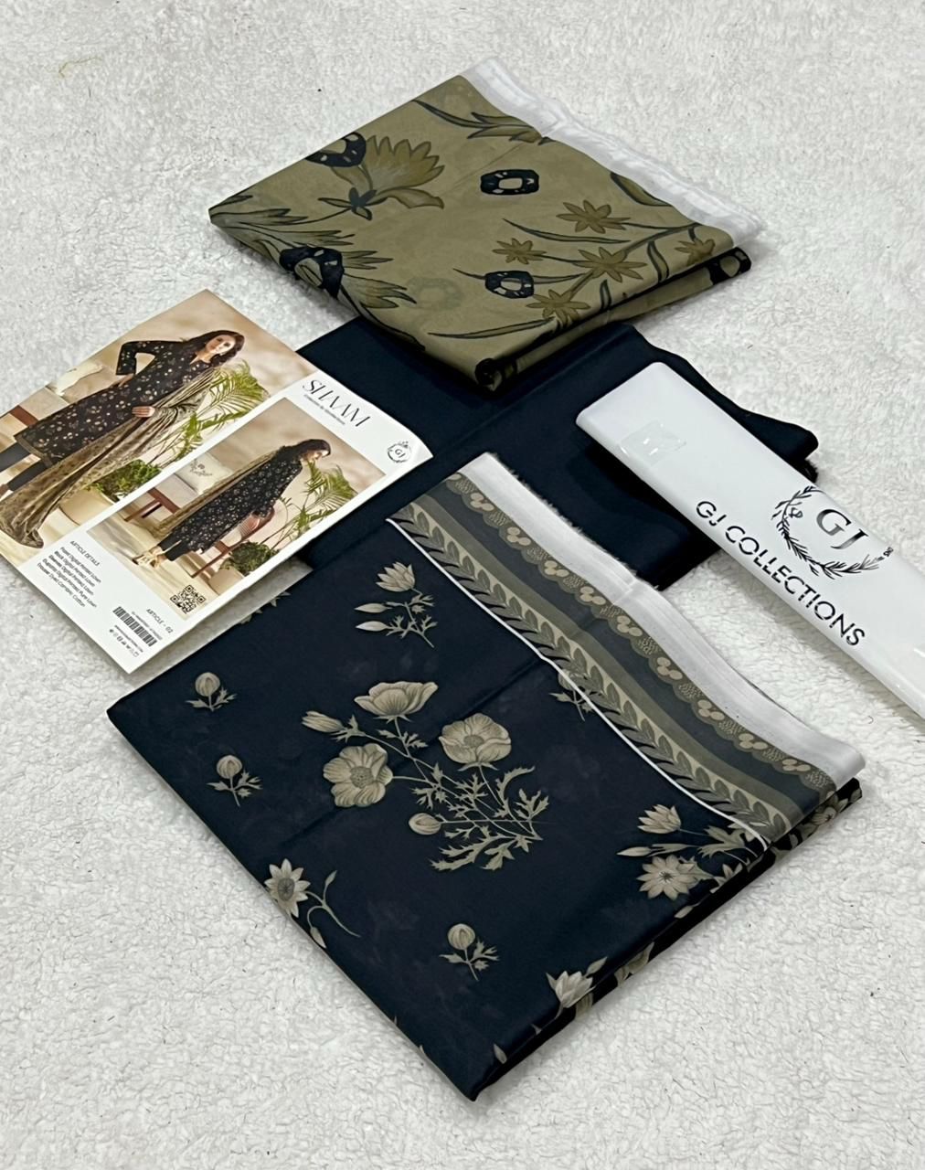 GJ Fashion SHAAM Vol 1 2026 Luxury Lawn 3PC Digital Printed Suit