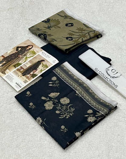 GJ Fashion SHAAM Vol 1 2026 Luxury Lawn 3PC Digital Printed Suit
