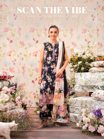 GJ Fashion NOVA Eid Collection Vol 1 2026 Digital Printed Lawn 3PC Suit