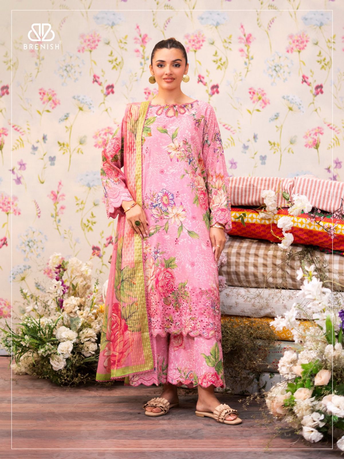 NOVA Eid Collection 3PC Lawn Suit