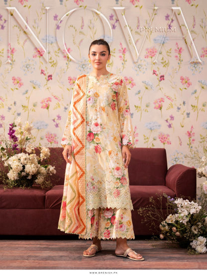 NOVA Eid Collection 3PC Lawn Suit
