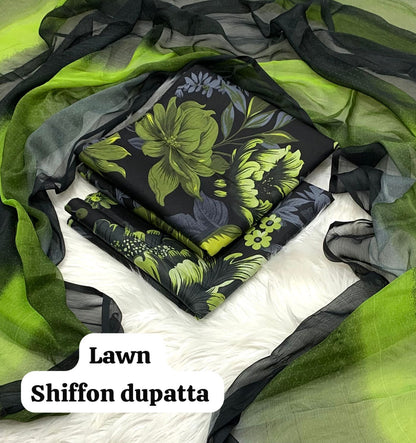 Maria B Lawn 3PC Printed Suit