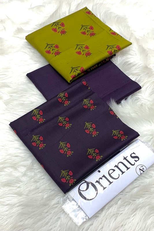 Orient’s Brand Lawn 3 Piece Suit with Voil Lawn Dupatta