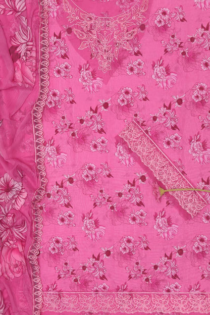 Maria B Heavy Embroidered Lawn 3PC Suit with Swiss Voil Dupatta