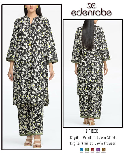 Premium Digital Printed Lawn 2PC Suit for Women