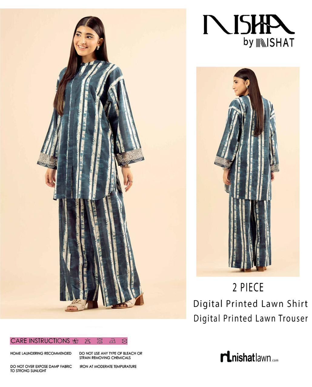 Premium Digital Printed Lawn 2PC Suit for Women