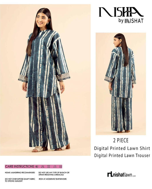 Premium Digital Printed Lawn 2PC Suit for Women