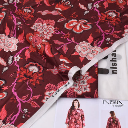 Premium Digital Printed Lawn 2PC Suit for Women
