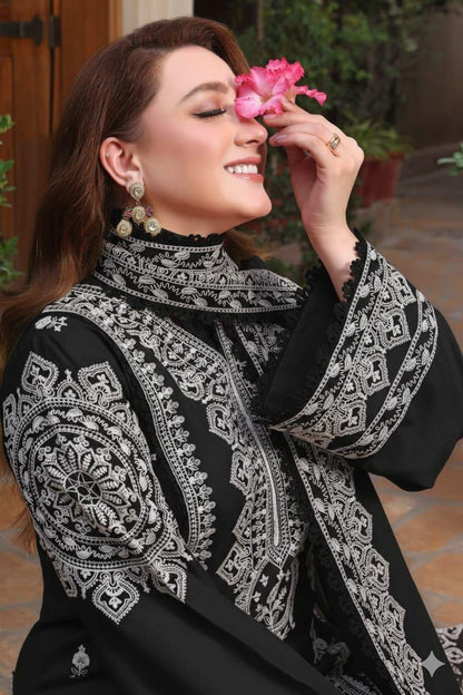 Aneela’s Lawn 3 Piece Embroidered Summer Collection | Airjet Lawn Suit