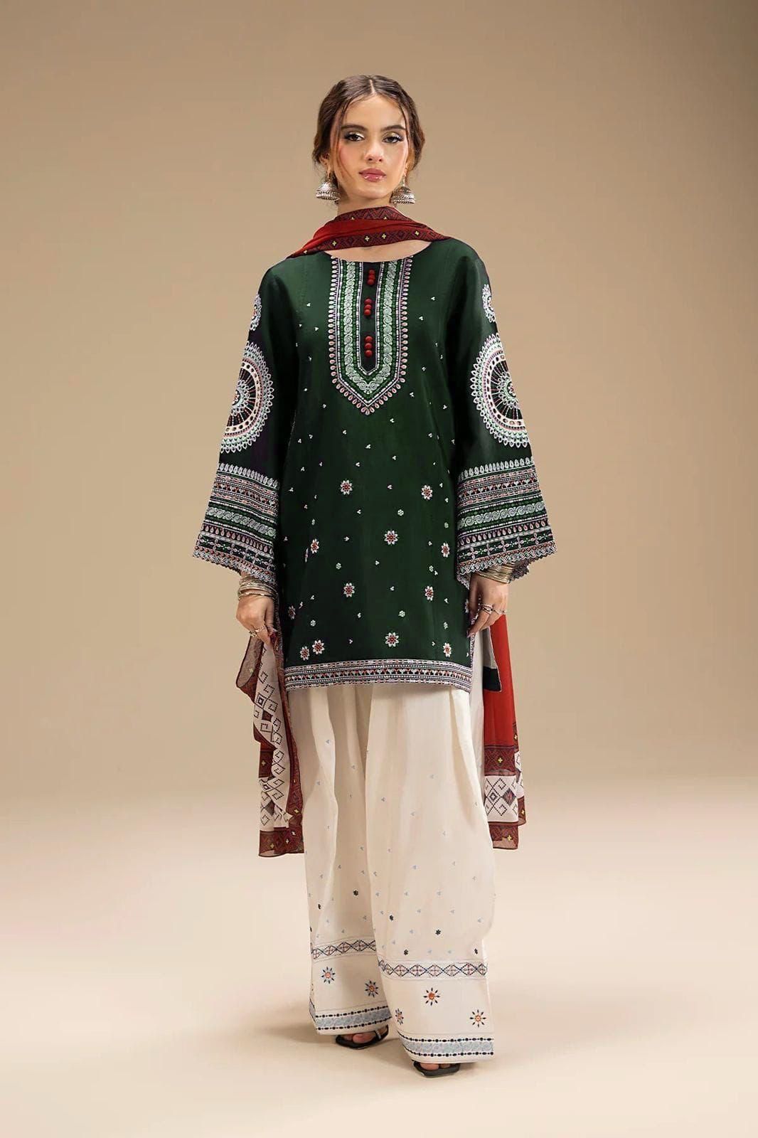 Luxury Lawn 3 Piece Embroidered Summer Collection | Airjet Lawn Suit
